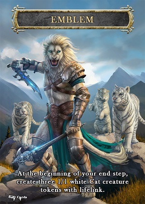 Emblem Ajani Adversary of Tyrants